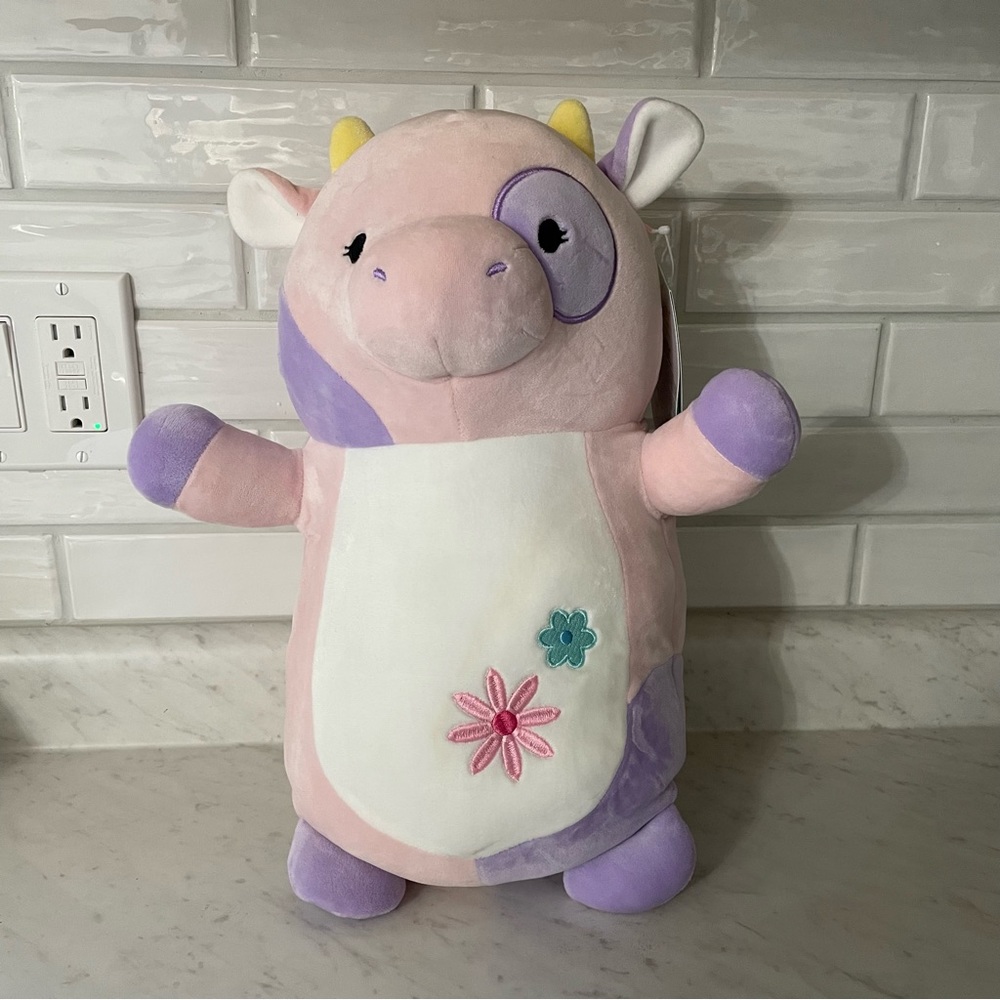 Patty the Easter Cow Hugmees Squishmallow